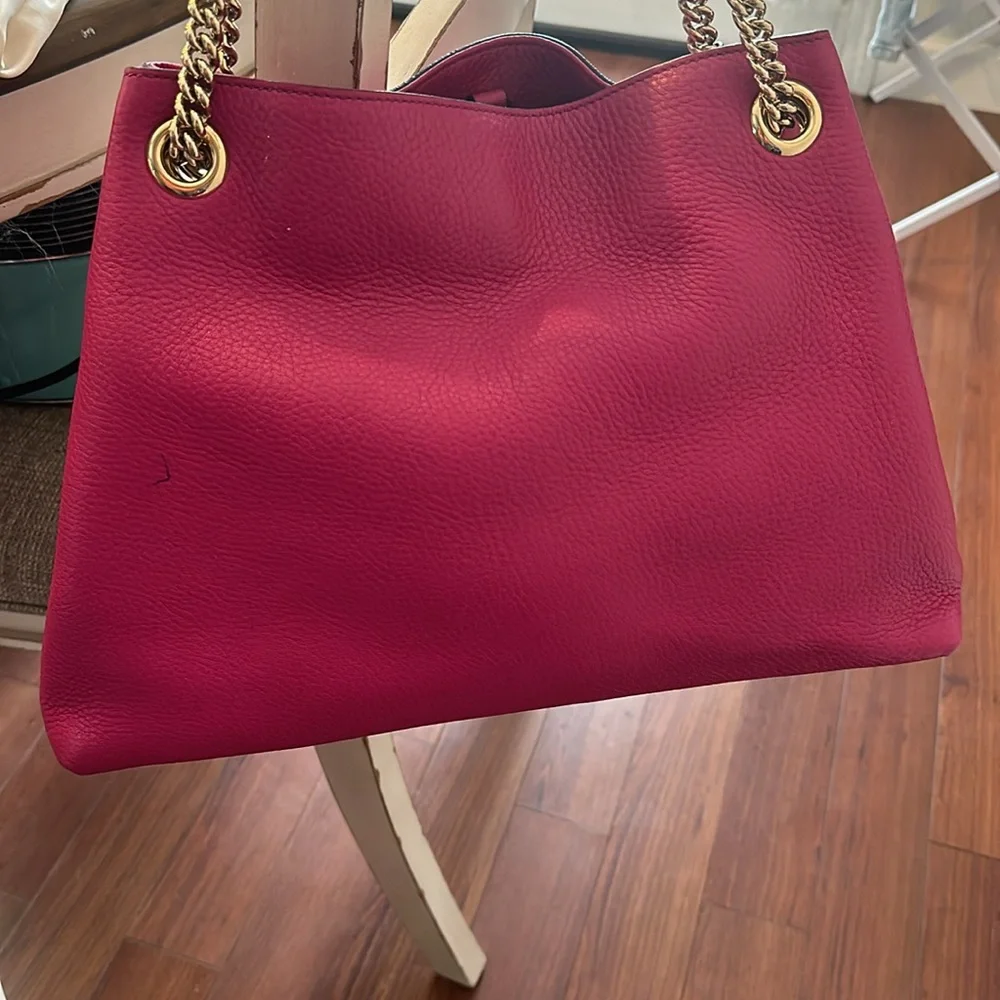 Gucci Chain Shoulder Soho Pink Bag - Picture 5 of 16